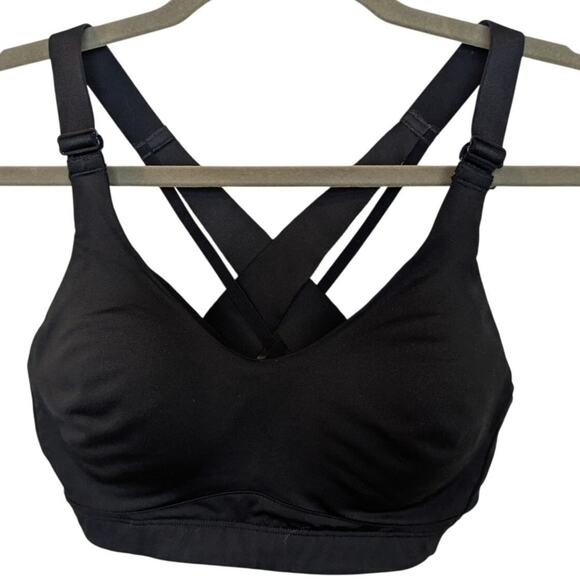 CALIA Women's Size XS Made to Move Double Strap Sports Bra Pure Black $50 MSRP - Picture 1 of 5